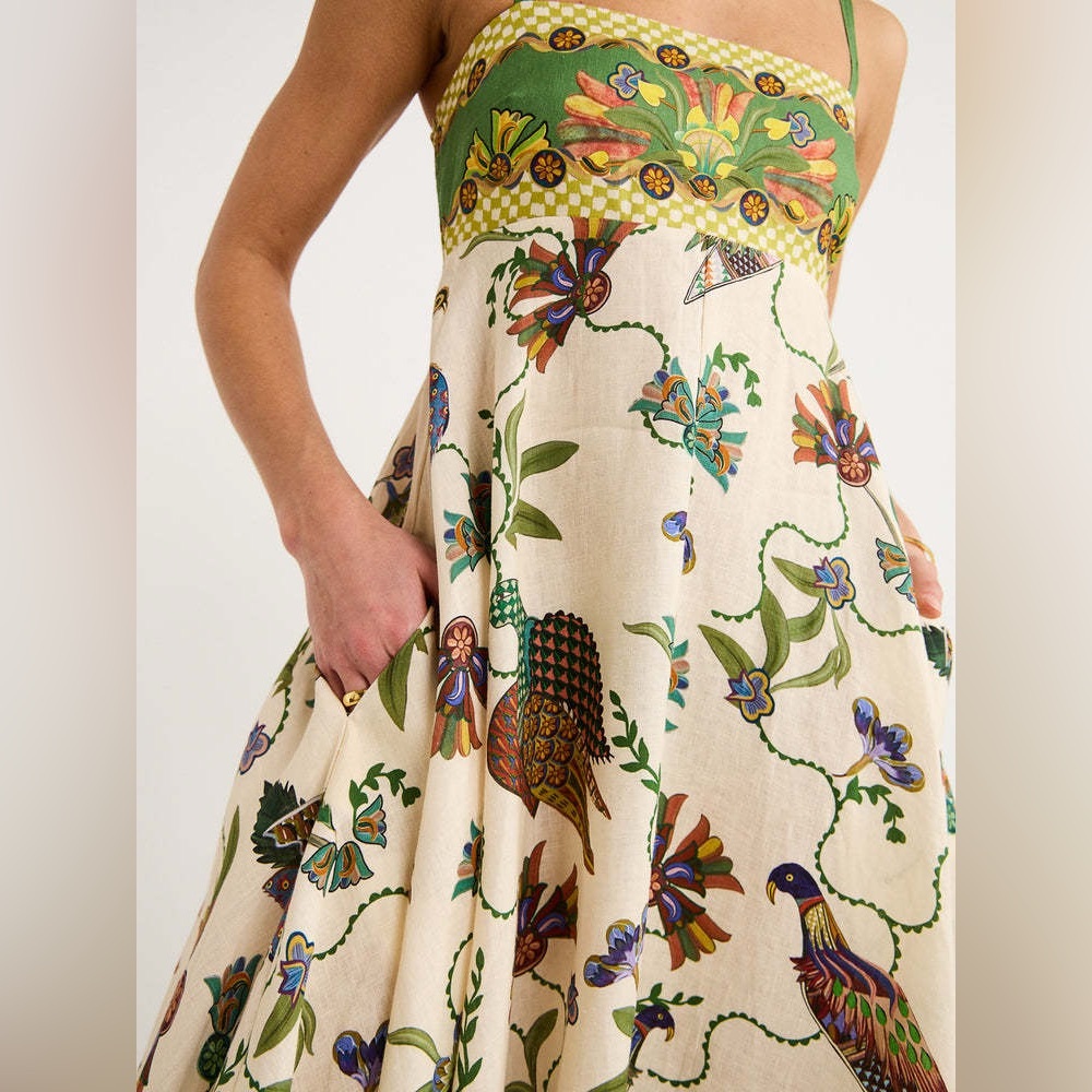 NWOT Alemais Birdie Sundress US size 2